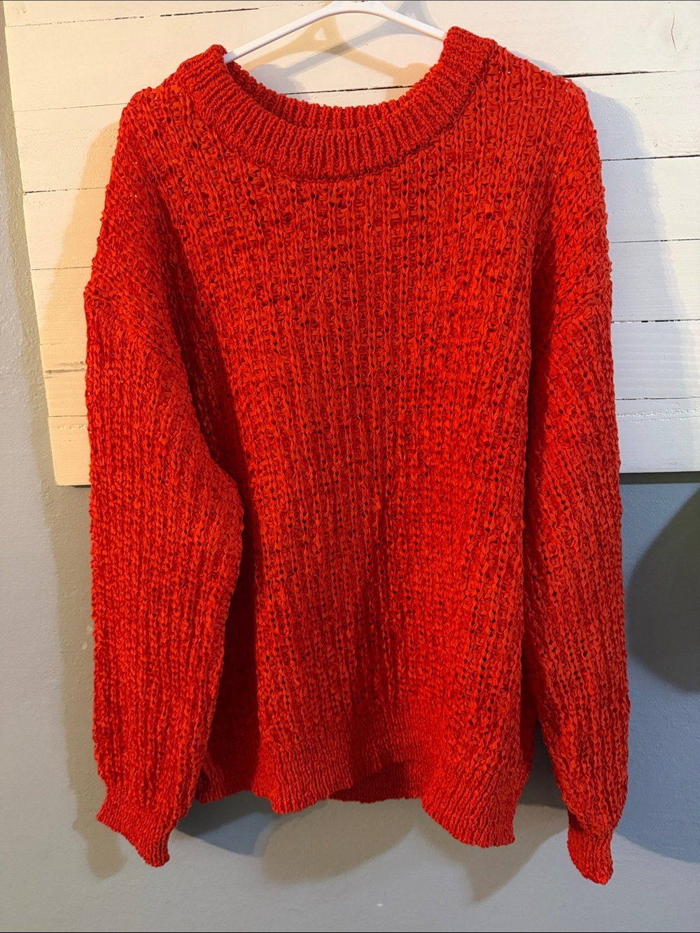 Target women’s Crewneck Sweater - Bright Red